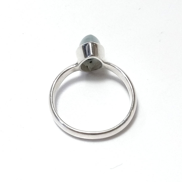 ANELLO artigianale in argento 925 Anello d'argento Acquamarina | GIOIELLI CON PIETRE  Contenuti multimediali 1 di 5