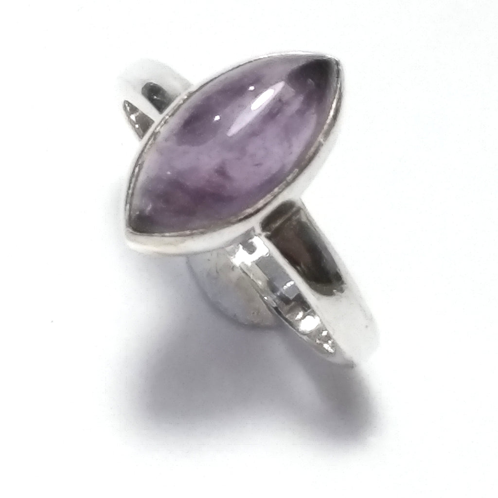 Anello con pietra in argento 925 Anello d'argento Ametista | GIOIELLI CON PIETRE