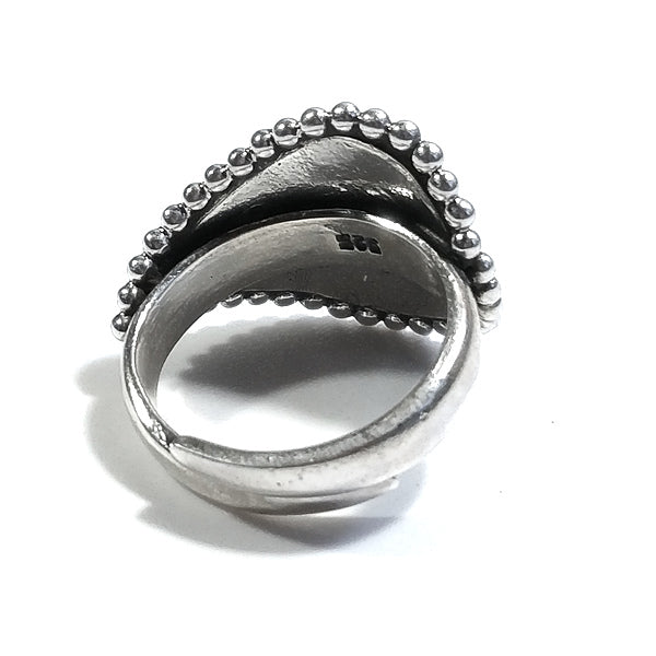 ANELLO fascia MADHURI in argento 925 ANELLO artigianale | GIOIELLI ETNICI