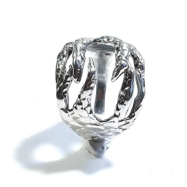 ANELLO Drago RAJANI in argento 925 ANELLO artigianale | GIOIELLI ETNICI