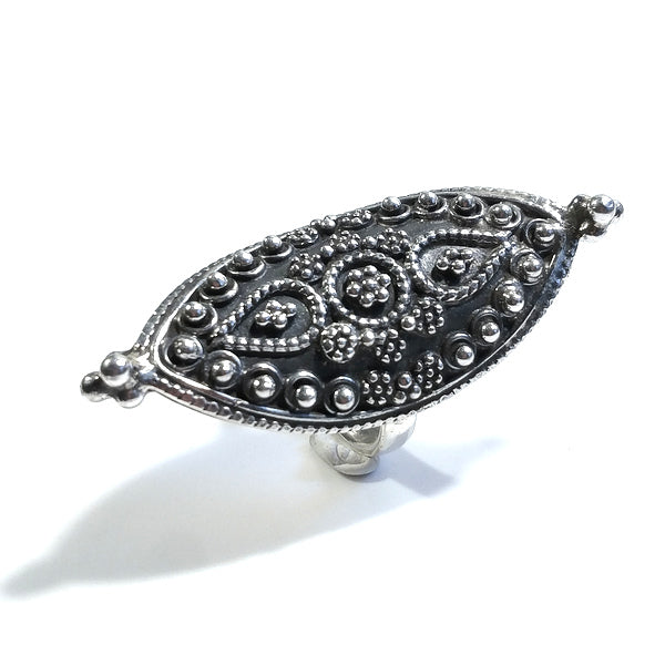 ANELLO fascia MANA in argento 925 ANELLO artigianale | GIOIELLI ETNICI