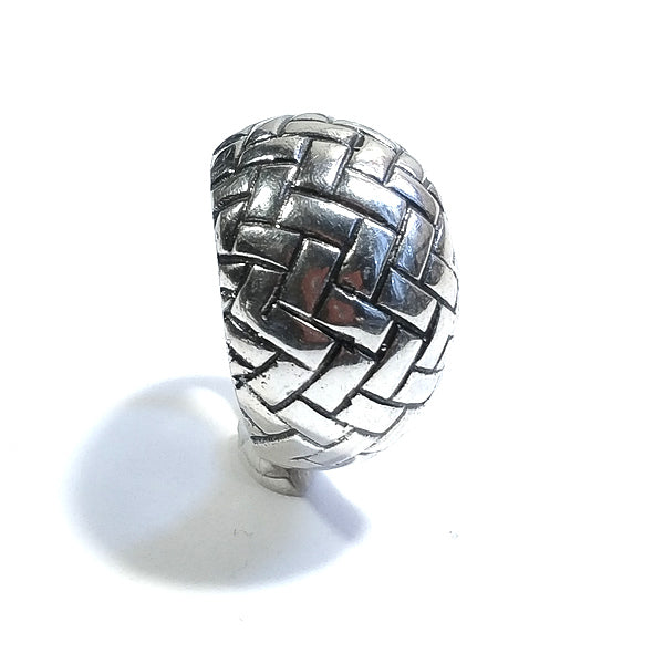 ANELLO fascia Prisha in argento 925 ANELLO artigianale | GIOIELLI ETNICI
