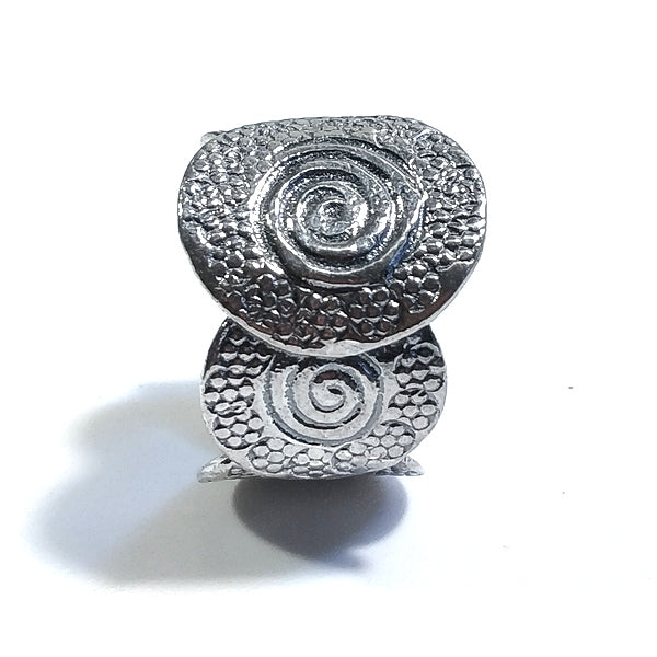 ANELLO fascia NISHA in argento 925 ANELLO artigianale | GIOIELLI ETNICI