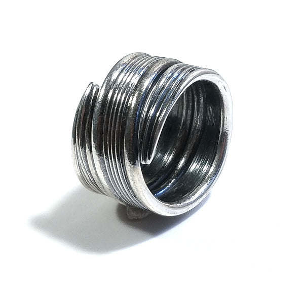 ANELLO fascia NADIA in argento 925 ANELLO artigianale | GIOIELLI ETNICI