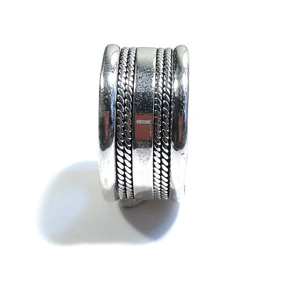 Copia del ANELLO fascia NAITEE in argento 925 ANELLO artigianale | GIOIELLI ETNICI