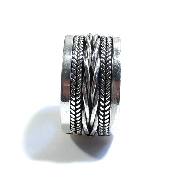 ANELLO fascia NEYSA in argento 925 ANELLO artigianale | GIOIELLI ETNICI