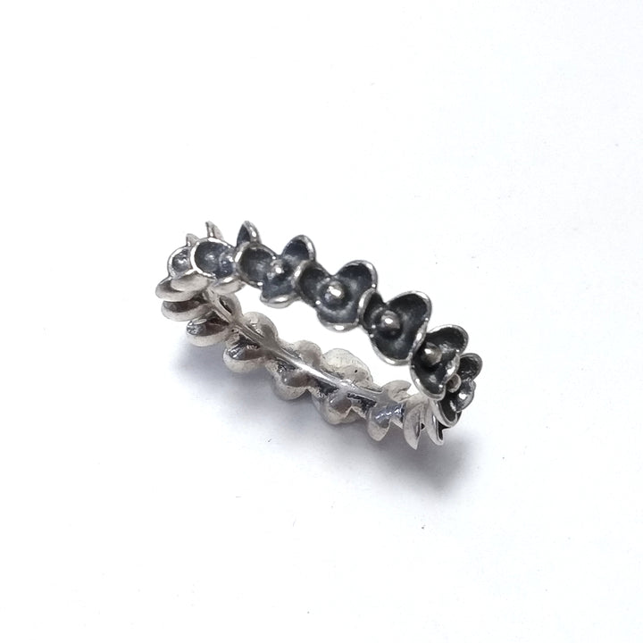 ANELLO artigianale in argento 925 Anello d'argento | FIORE