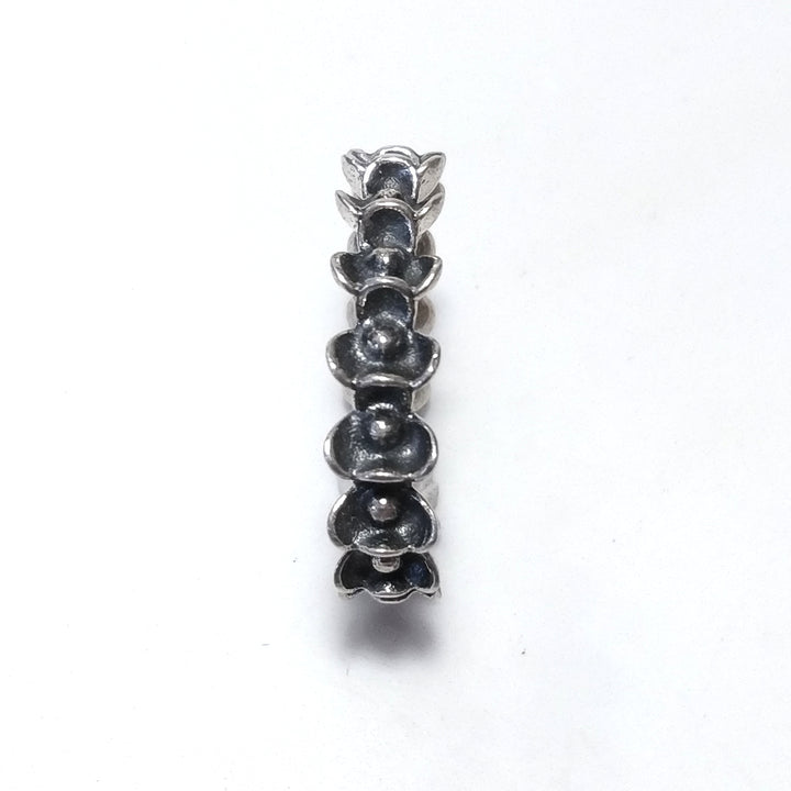Handcrafted RING in 925 silver - FLOWER