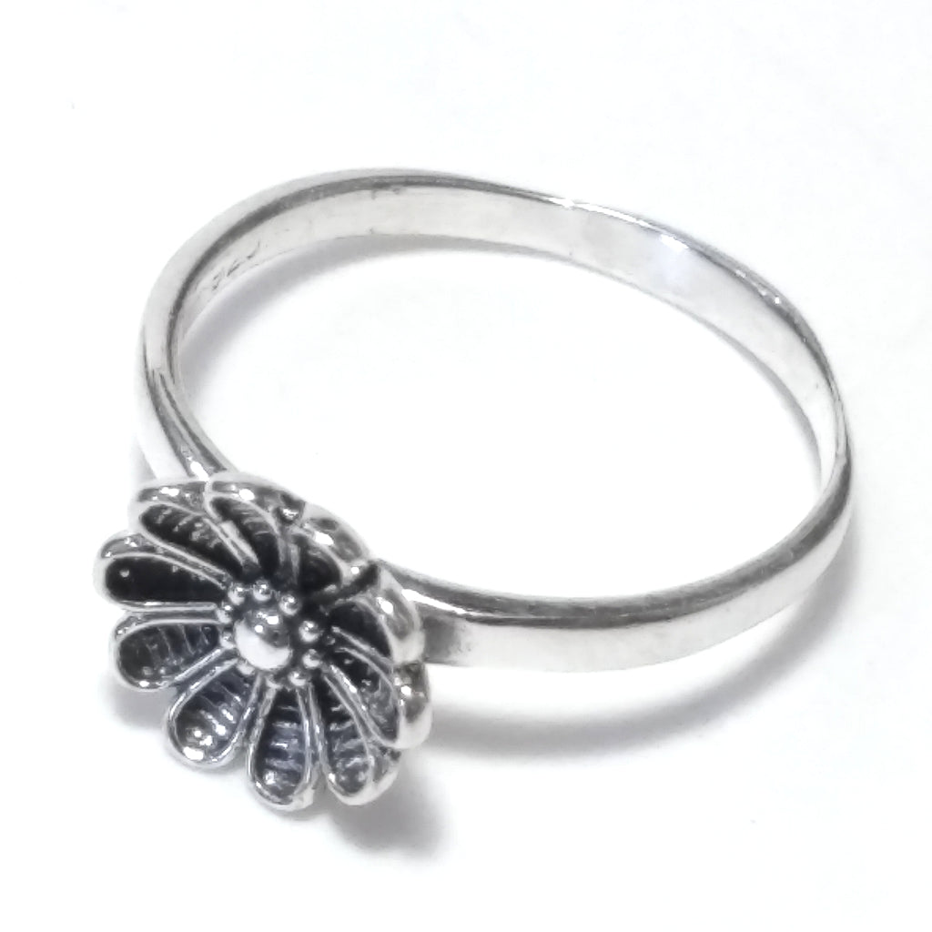 ANELLO artigianale in argento 925 Anello d'argento | FIORE
