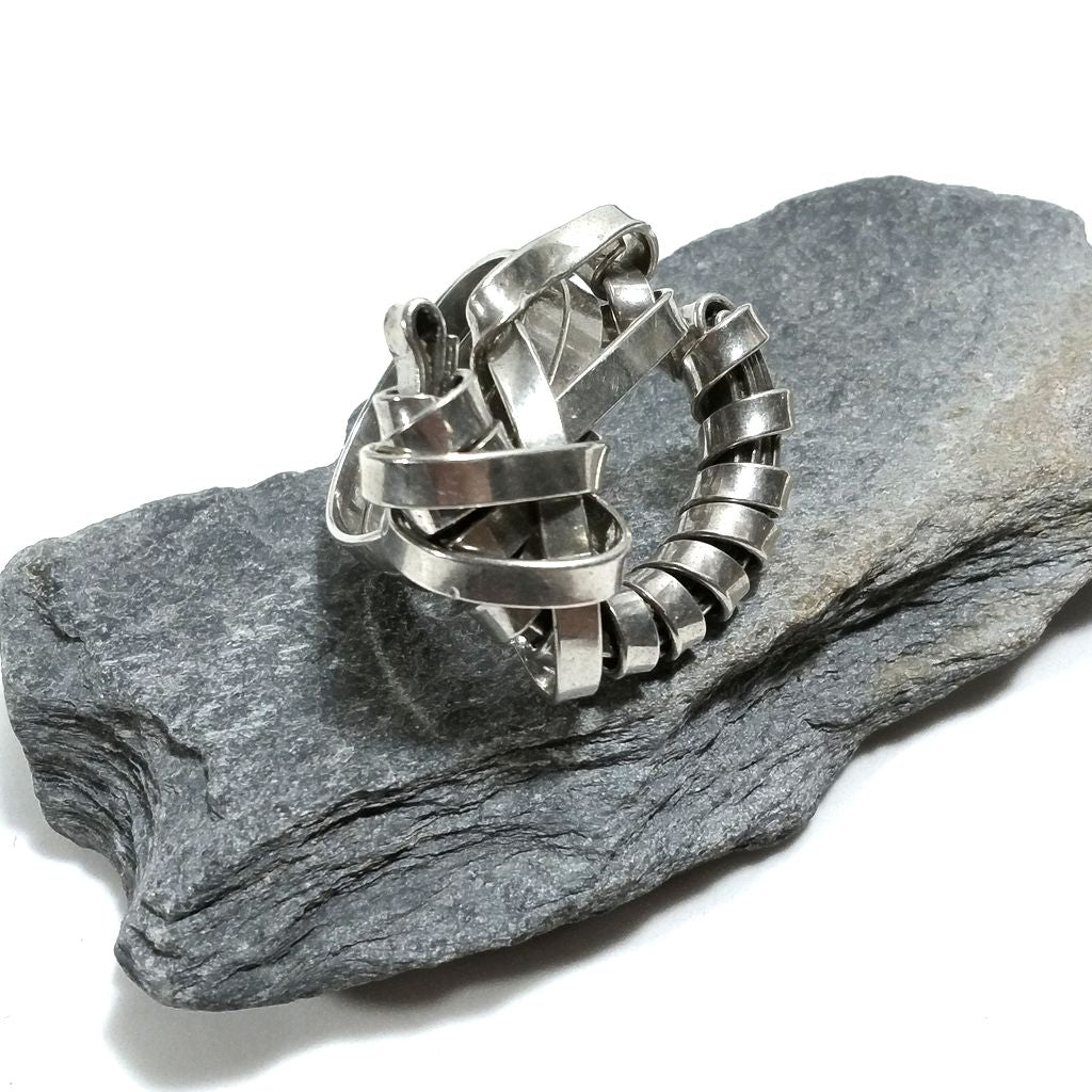 925 silver ring RING handcrafted unique piece | SILVER JEWELRY