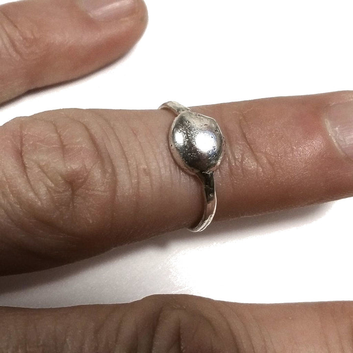 Anello in argento 925 ANELLO artigianale pezzo unico | GIOIELLI IN ARGENTO