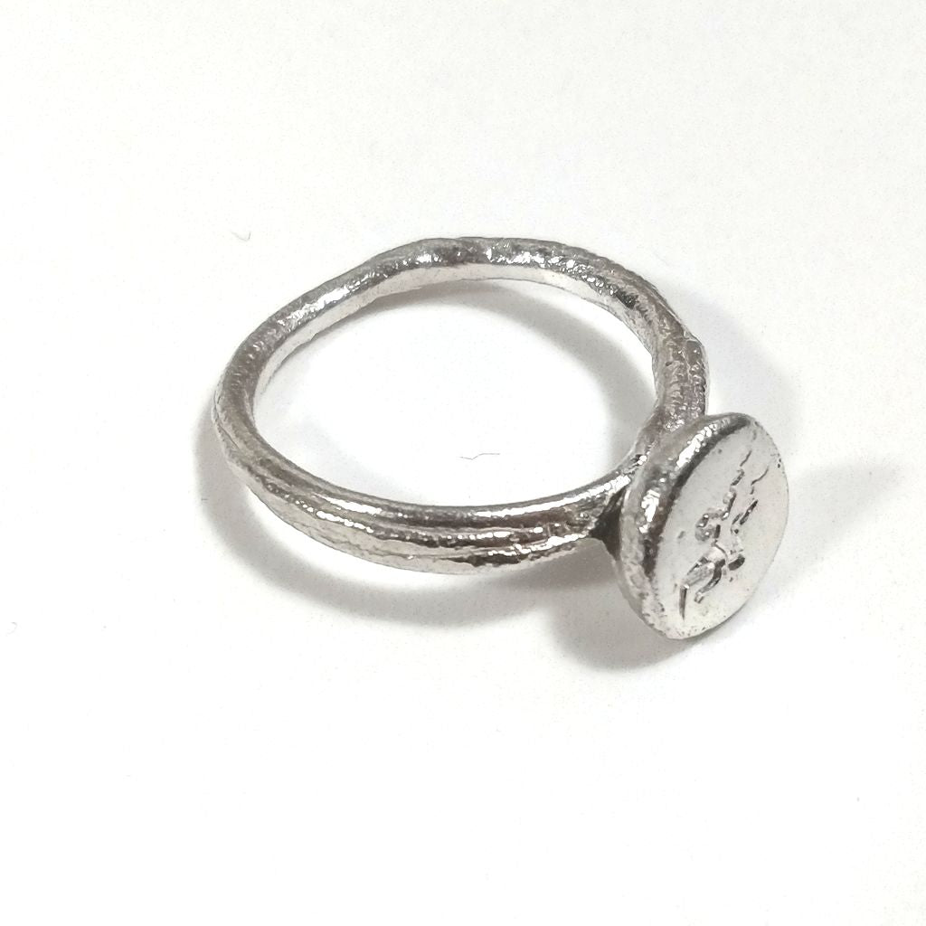 Anello in argento 925 ANELLO artigianale pezzo unico | ELBA à porter | GIOIELLI IN ARGENTO