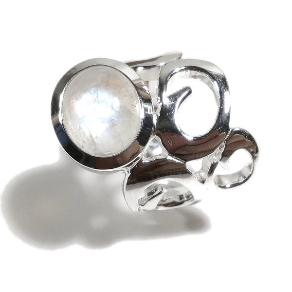 Fascia barocca con pietra in argento 925 - VEA