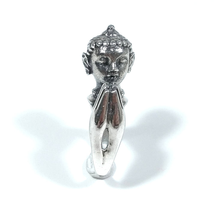 ANELLO etnico in argento 925 con BUDDHA - KIMAT