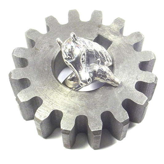 Anello Cavallo Puledro in argento 925