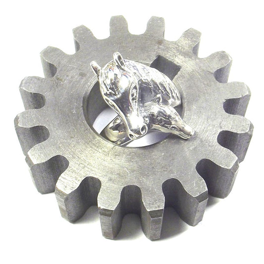 Anello Cavallo Puledro in argento 925