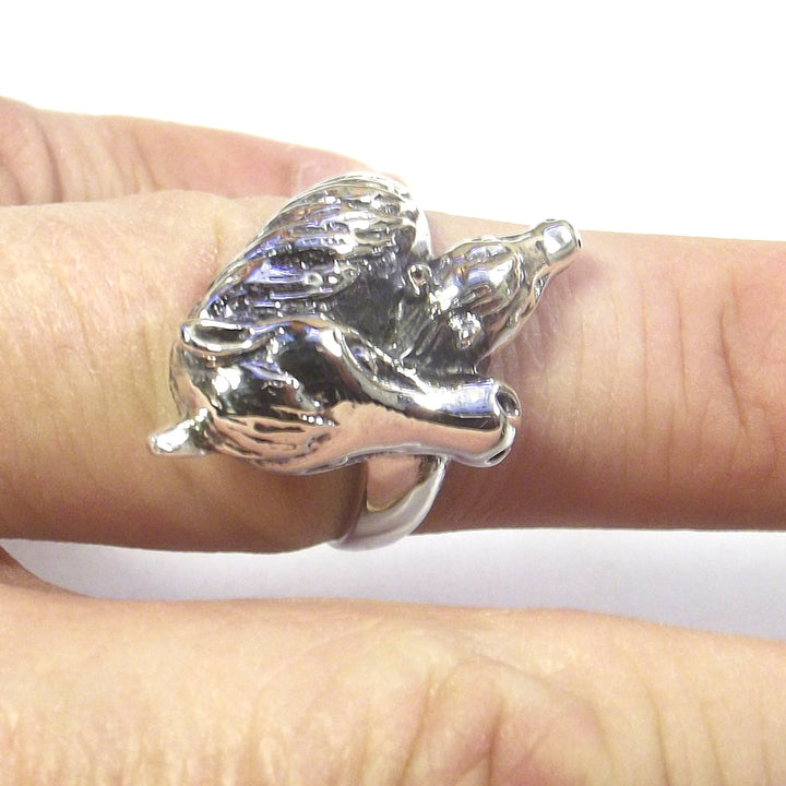 Anello Cavallo Puledro in argento 925