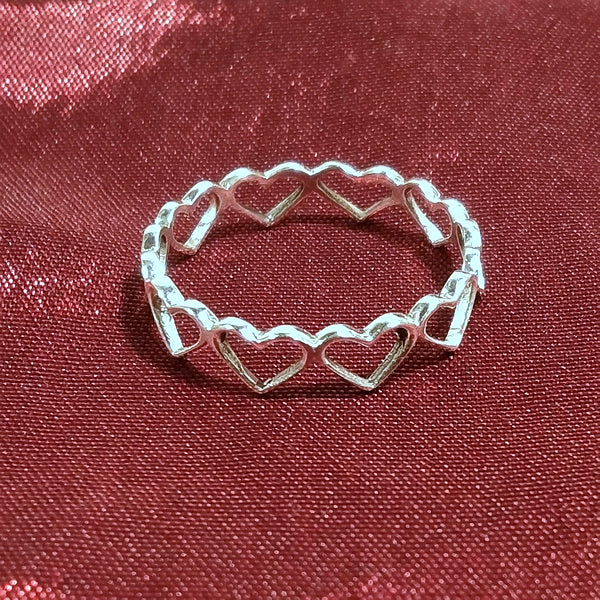 ANELLO MERADIL in argento 925 anello CUORE | gioielli argento | boholife