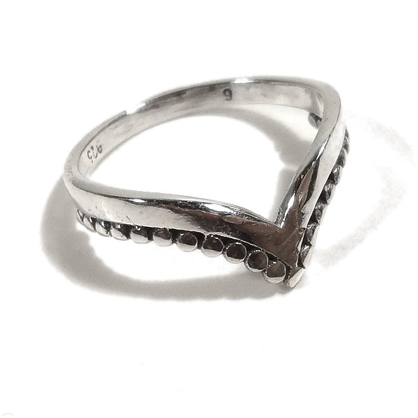 ANELLO ADI in argento 925 anello artigianale | gioielli argento | FASCIA fede indiana