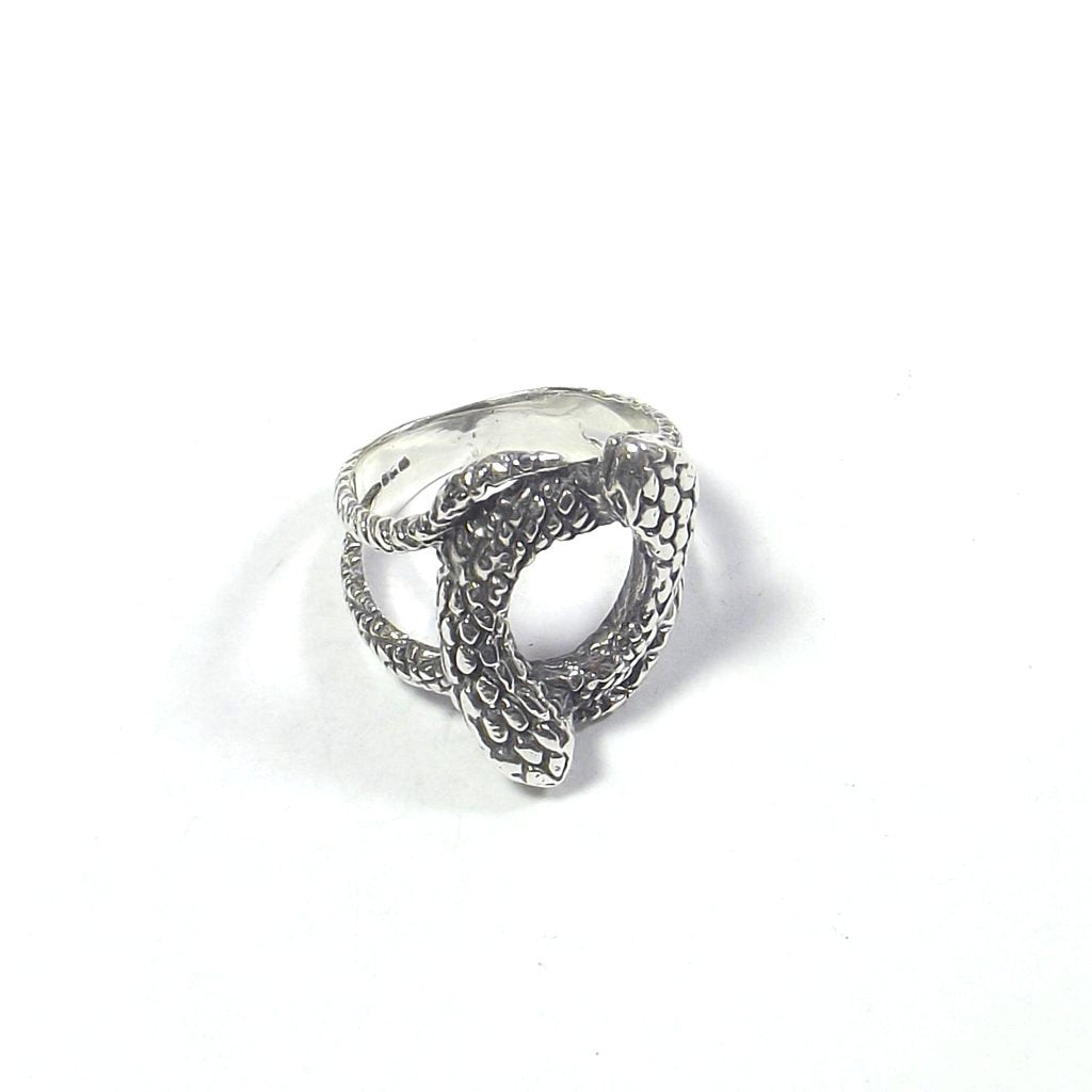 Anello in argento 925 serpenti - SWAMI