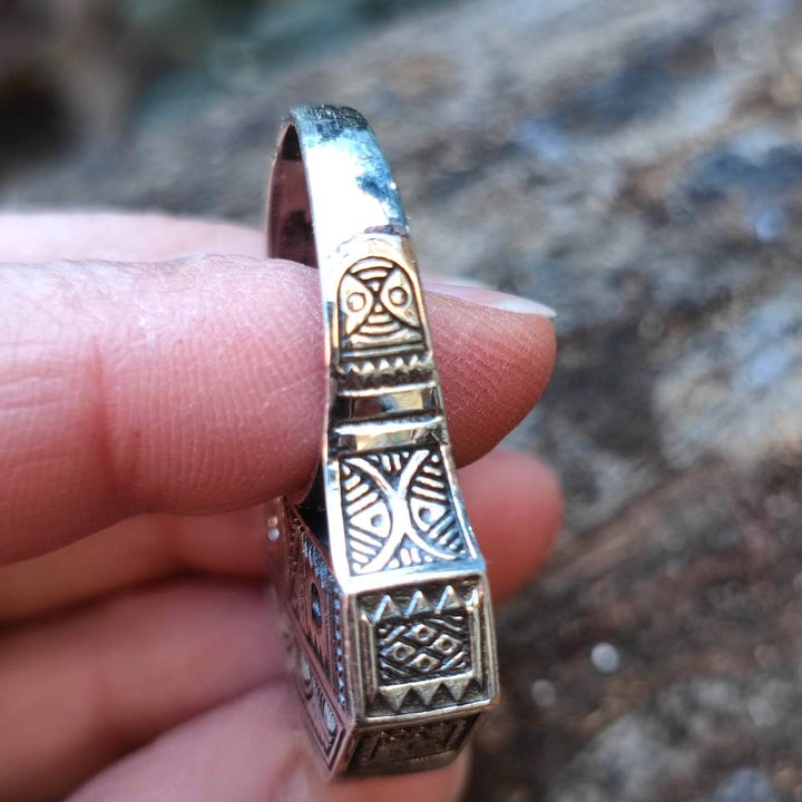 Anello etnico tuareg in argento 925 - DEVASHISH