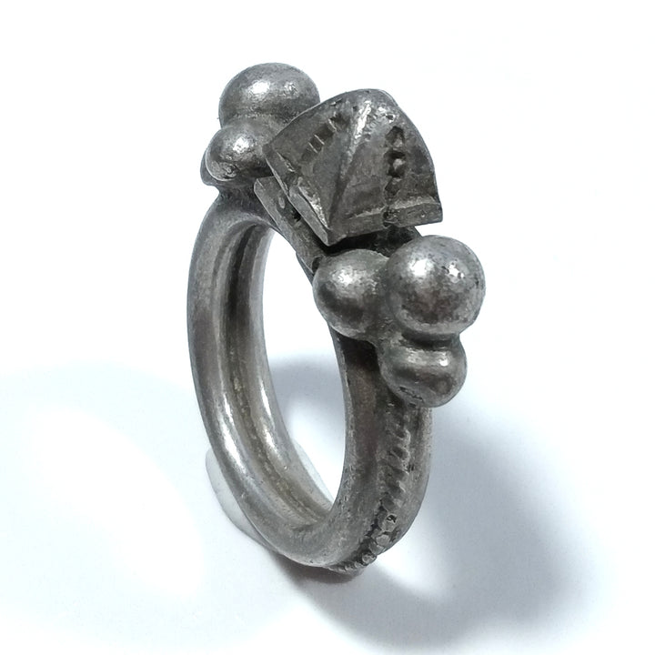 ANELLO artigianale in argento antico ANELLO ETNICO | GIOIELLI IN ARGENTO