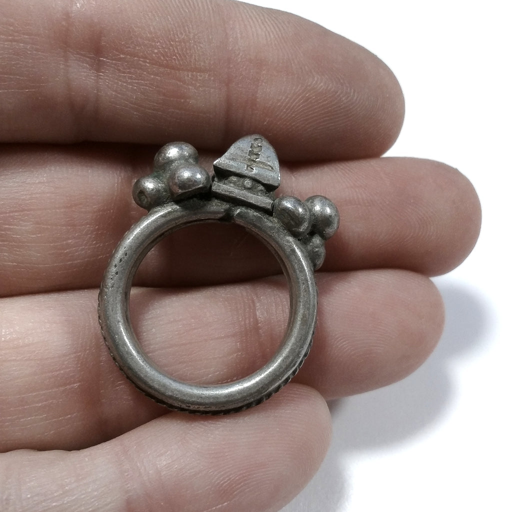 ANELLO artigianale in argento antico ANELLO ETNICO | GIOIELLI IN ARGENTO