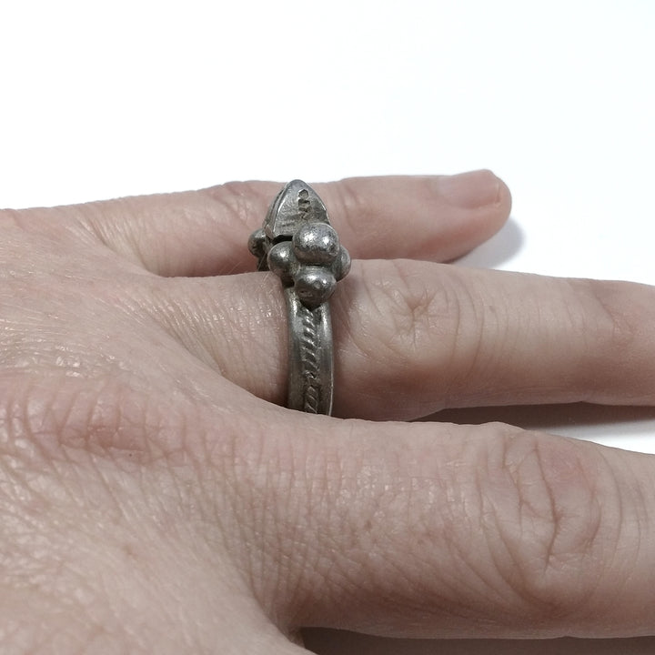 ANELLO artigianale in argento antico ANELLO ETNICO | GIOIELLI IN ARGENTO