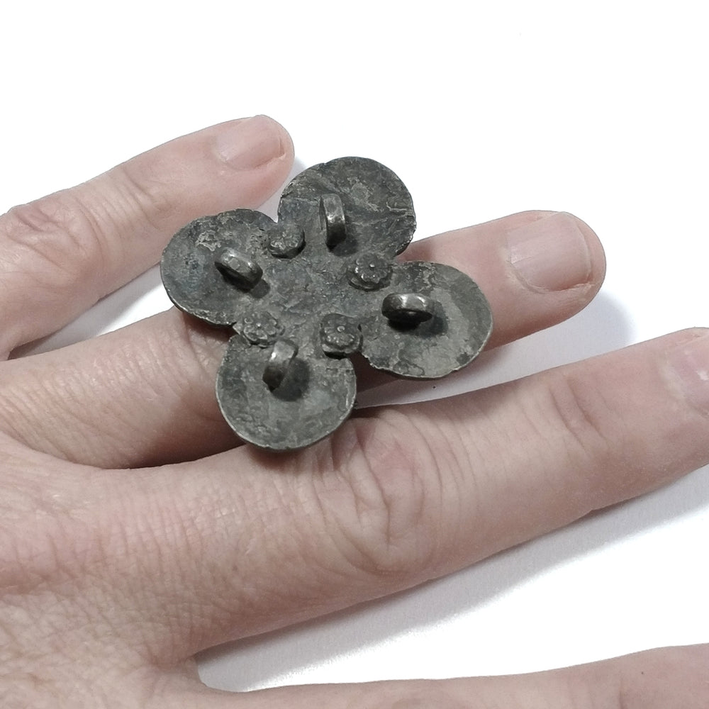 ANELLO ETNICO in argento antico ANELLO artigianale | GIOIELLI ETNICI