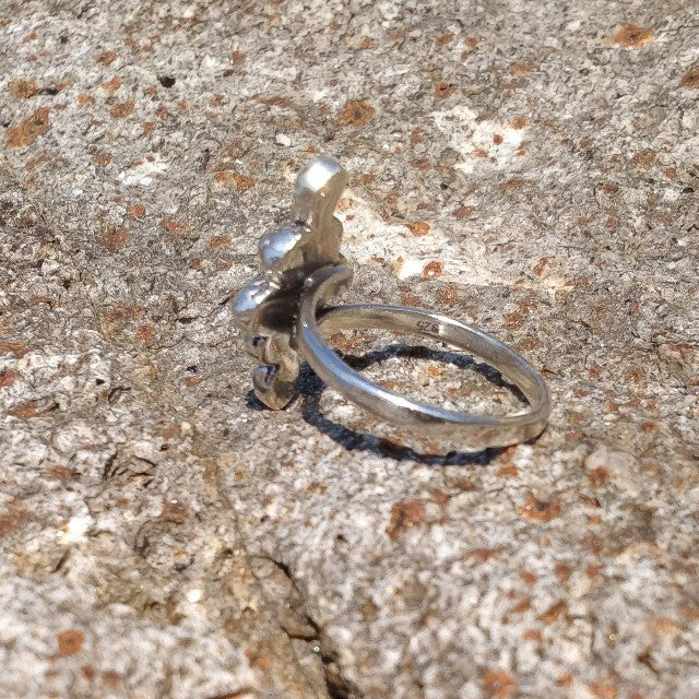Anello etnico in argento 925 - IZNA