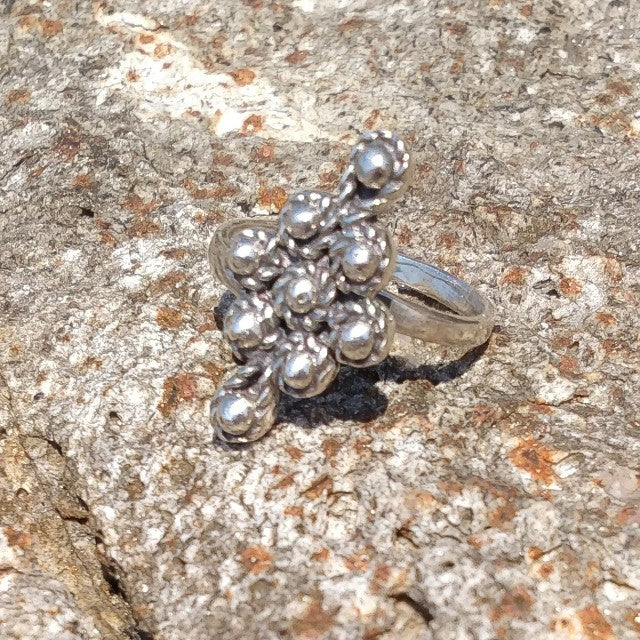 Anello etnico in argento 925 - IZNA