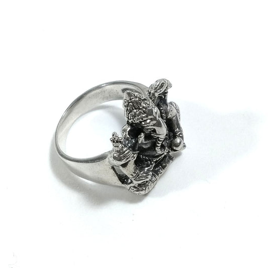 ANELLO GANESH in argento 925 | Gioielli etnici | Shiva