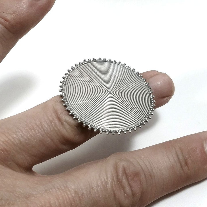 ANELLO ETNICO in argento 925 | Anello d'argento COCKTAIL | GIOIELLI ETNICI