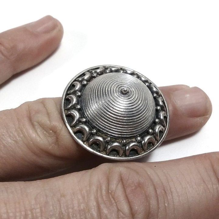 ANELLO ETNICO in argento 925 | Anello d'argento COCKTAIL | GIOIELLI ETNICI