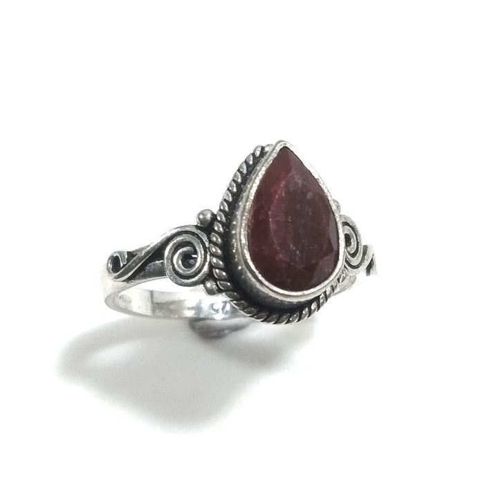 Anello con pietra in argento 925 con Labradorite | GIOIELLI ETNICI