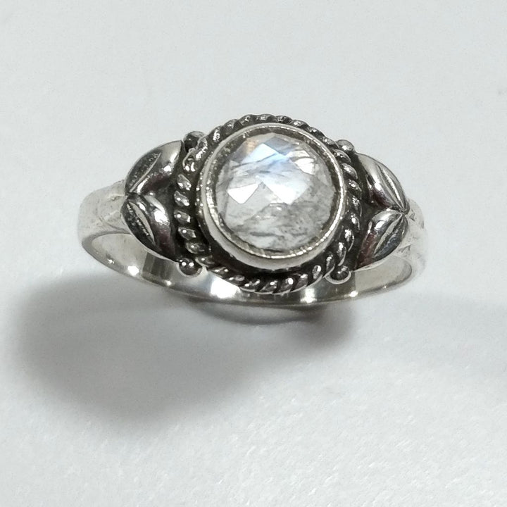 Anello con pietra in argento 925 con Topazio azzurro | GIOIELLI IN ARGENTO