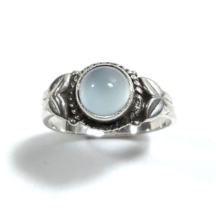 Anello con pietra in argento 925 con Topazio azzurro | GIOIELLI IN ARGENTO