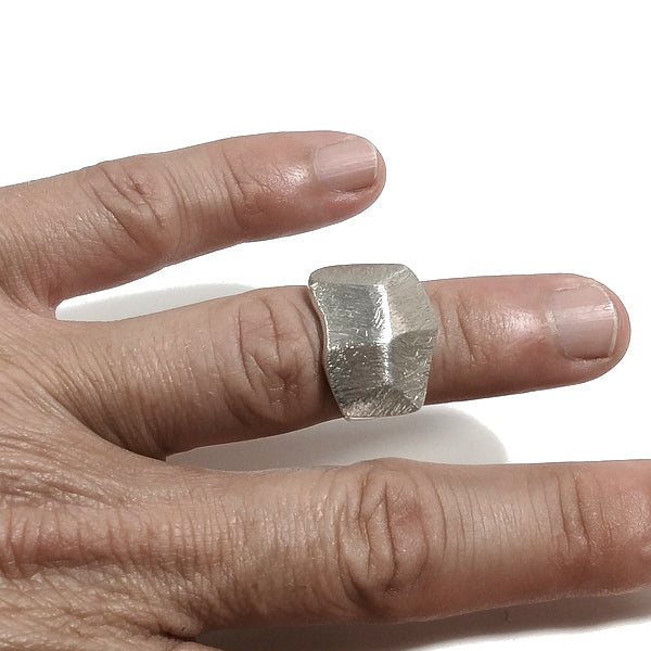 ANELLO PARI in argento 925 ANELLO artigianale | GIOIELLI Contemporanei