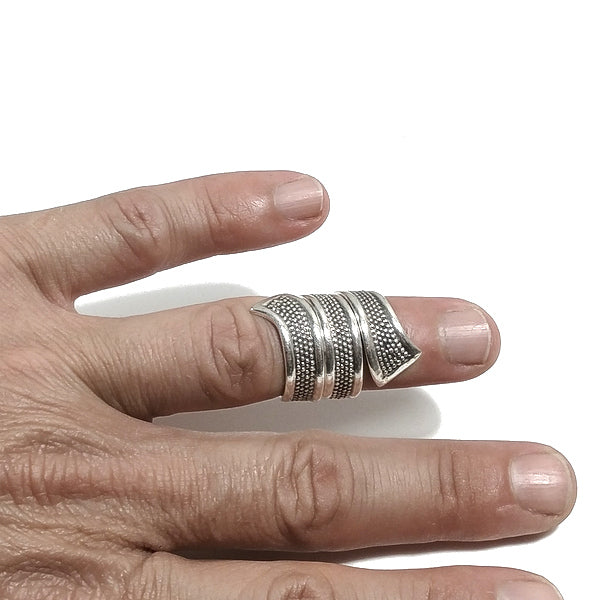 Anello ETNICO KEYA in argento 925 | GIOIELLI IN ARGENTO
