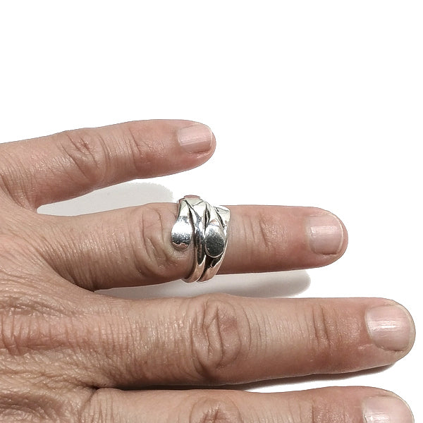 ANELLO LEKHA in argento 925 ANELLO artigianale | GIOIELLI ETNICI