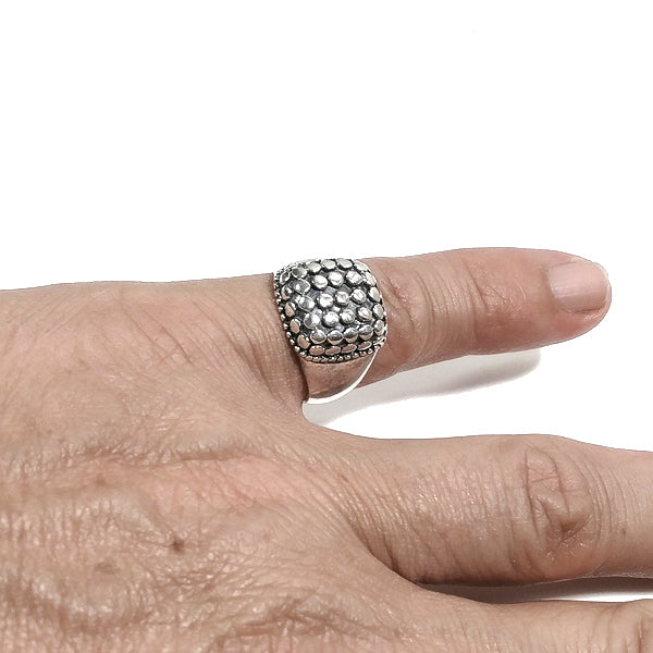 ANELLO ALEX argento 925 Chevalier mignolo | Gioielli etnici