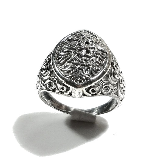 ANELLO KAIA argento 925 Chevalier mignolo | Gioielli etnici