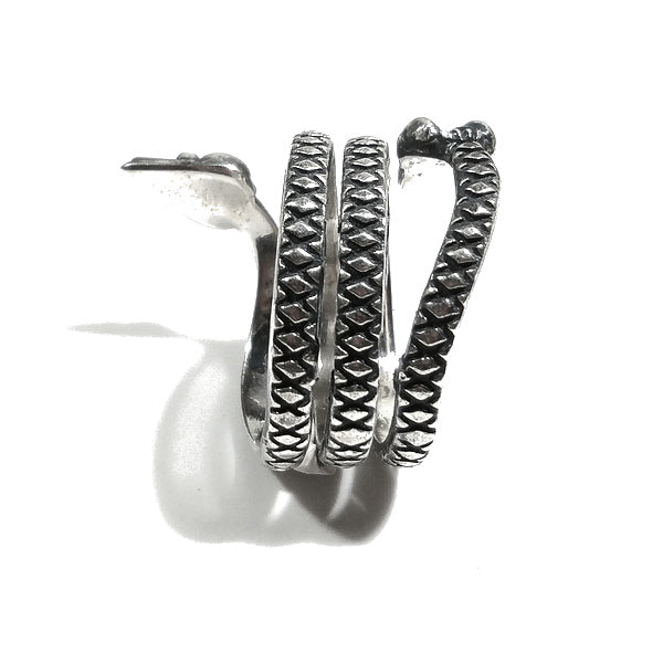 ANELLO SERPENTE KEEHRTI in argento 925 ANELLO artigianale | GIOIELLI ETNICI