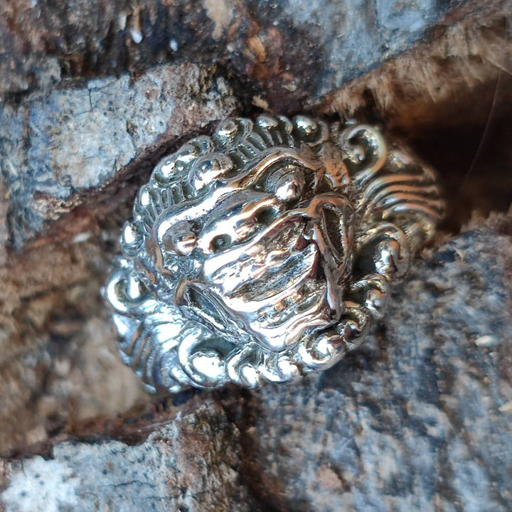 ANELLO ETNICO ESHWAR in argento 925 ANELLO artigianale | ANELLO ARGENTO