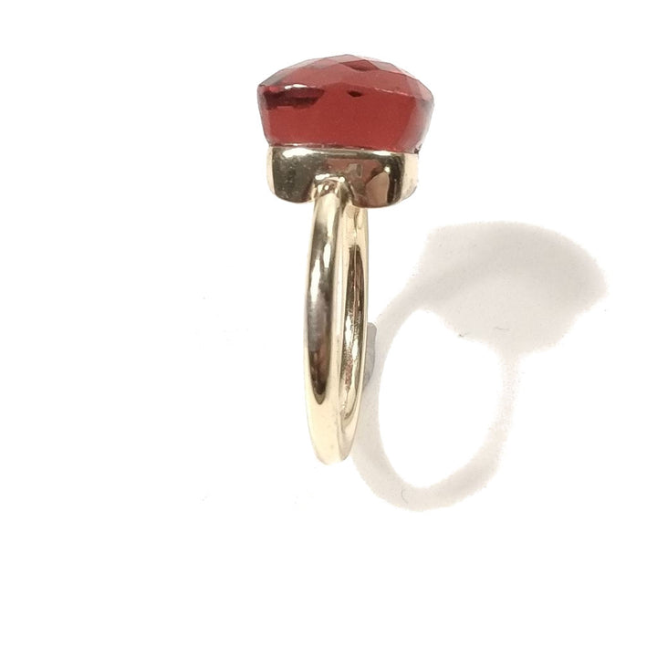 Anello con pietra in argento 925 con Granato | GIOIELLI IN ARGENTO
