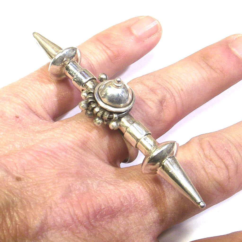 Anello etnico in argento 925 - Tribù RABARI