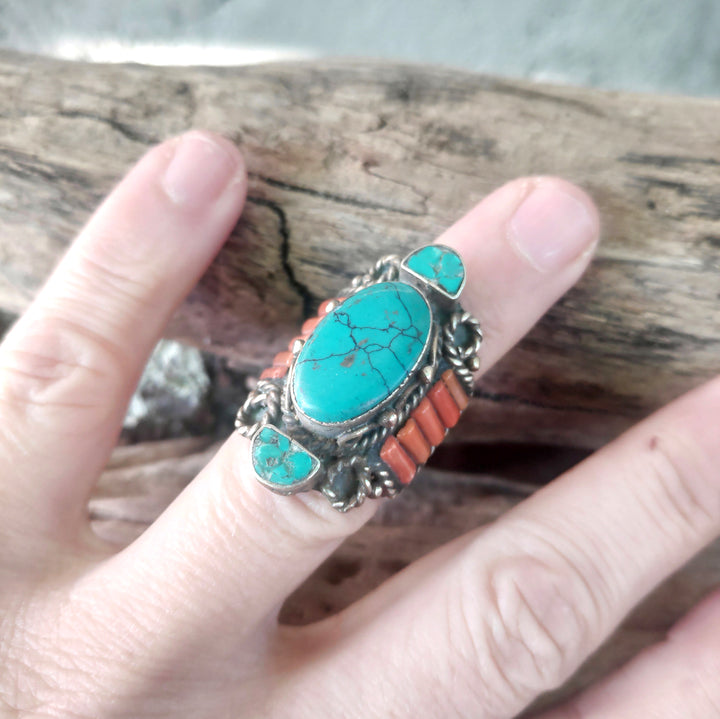 ANELLO artigianale tibetano - JAKEEL