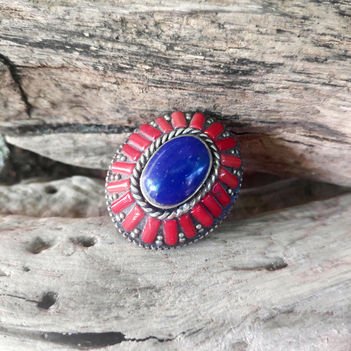 ANELLO ETNICO artigianale TIBETANO - MYSORE