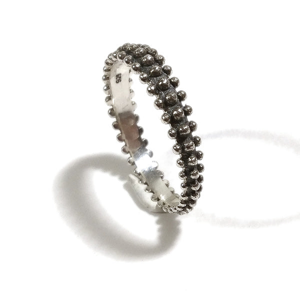 Anello VIDAAI d'argento in argento 925 Anello fede sarda | ANELLI ARGENTO