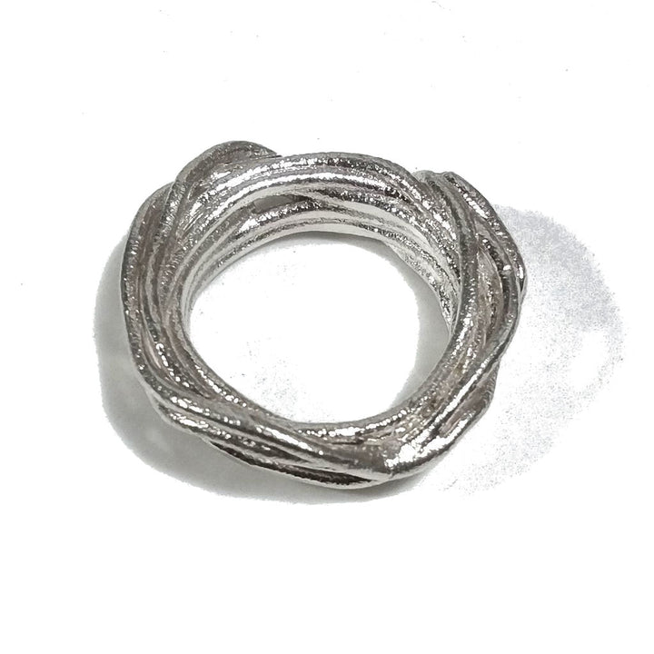 925 silver ring RING handcrafted unique piece | Thread of life | SILVER JEWELRY